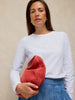 CLARA LS TEXTURE TEE