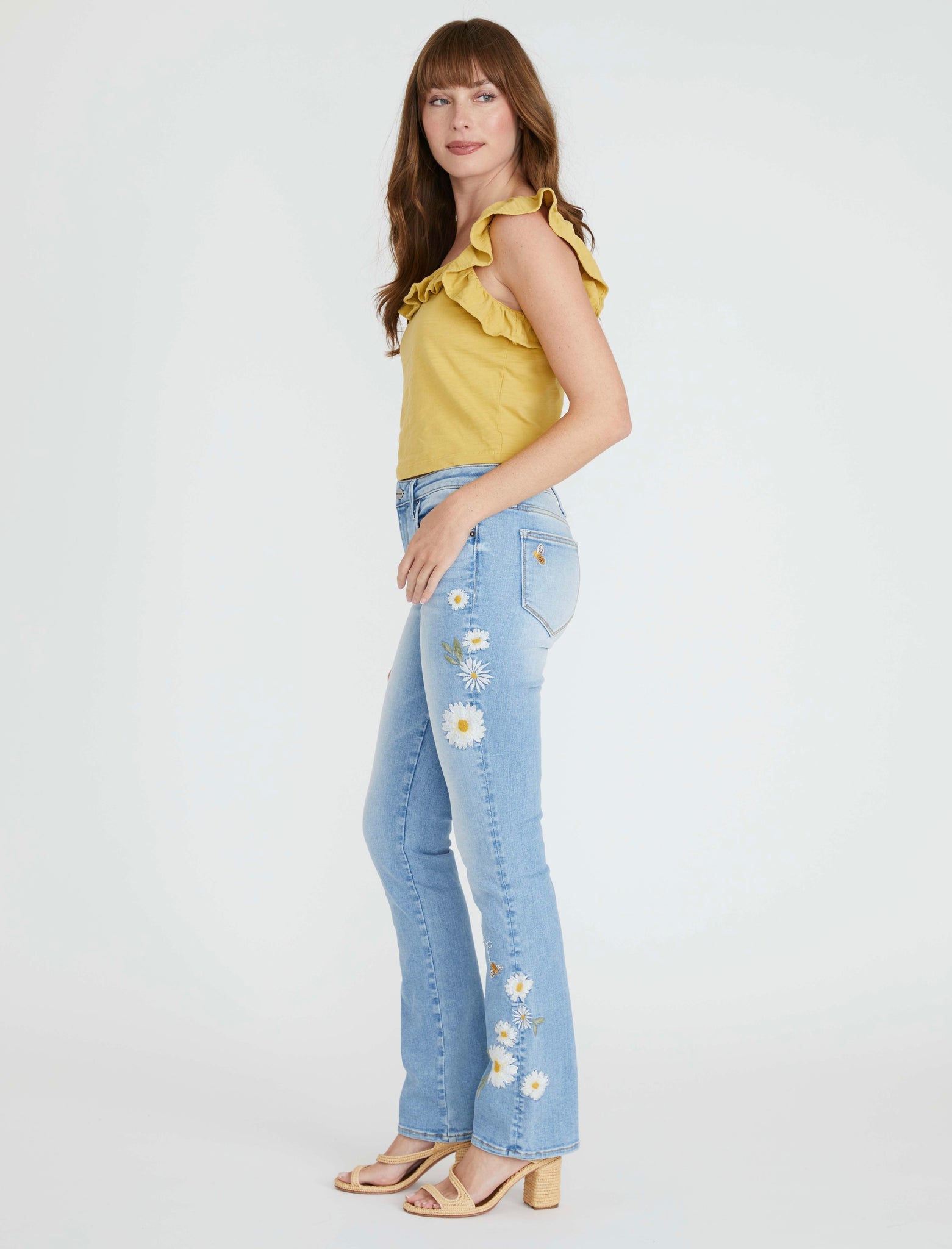 Kelly X Daisy Bee Daze Bootcut Jean