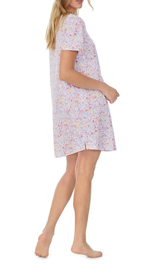 Garden Floral Short Nightgown