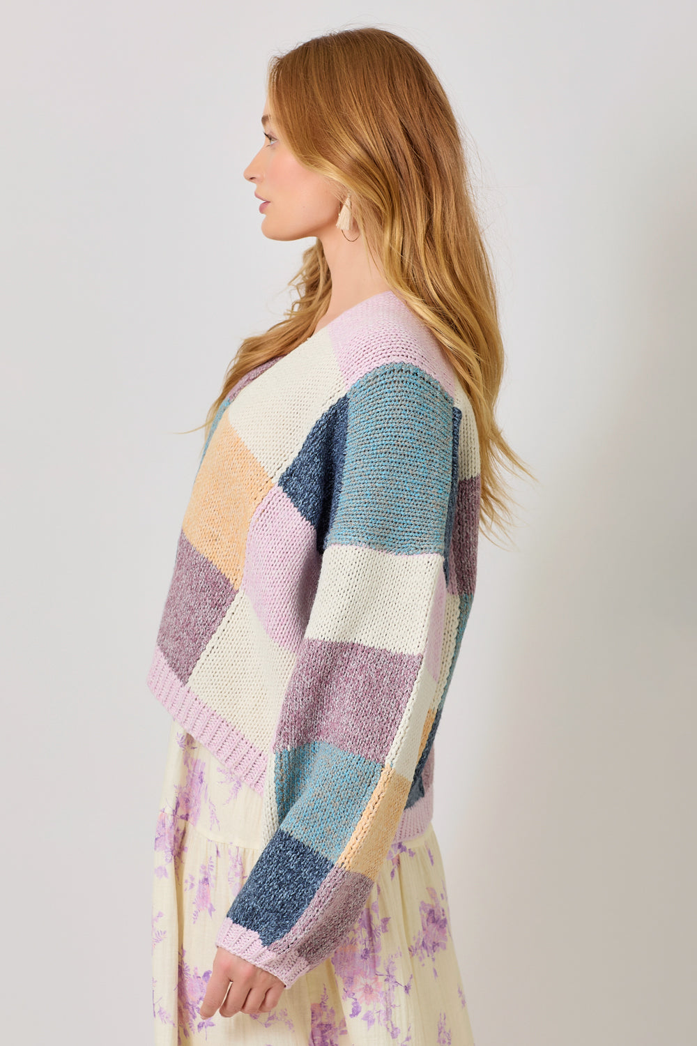 Color Mosaic Cardigan