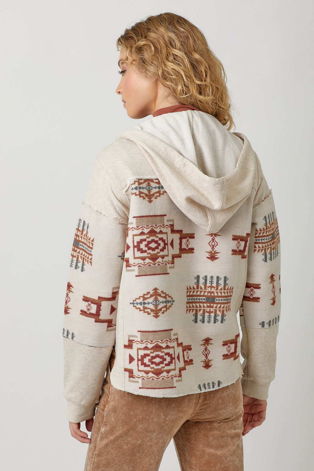 Aztec Hoodie Jacket