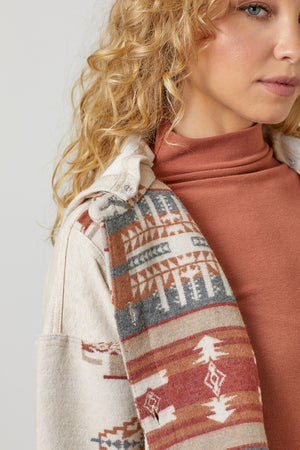 Aztec Hoodie Jacket