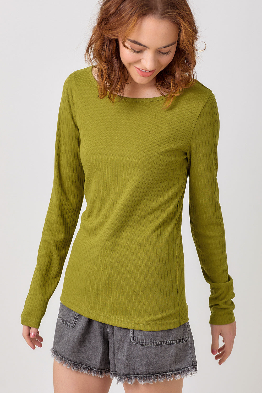 Reverse Coverstitch Top