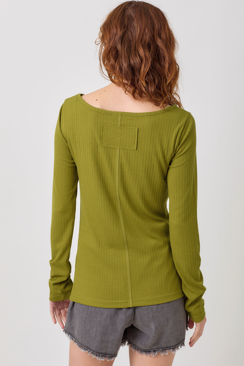 Reverse Coverstitch Top