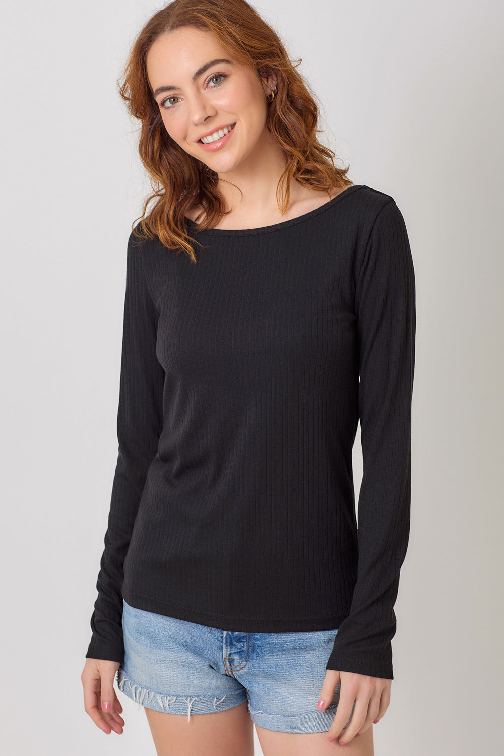 Reverse Coverstitch Top