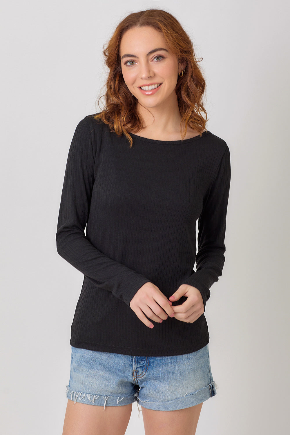 Reverse Coverstitch Top