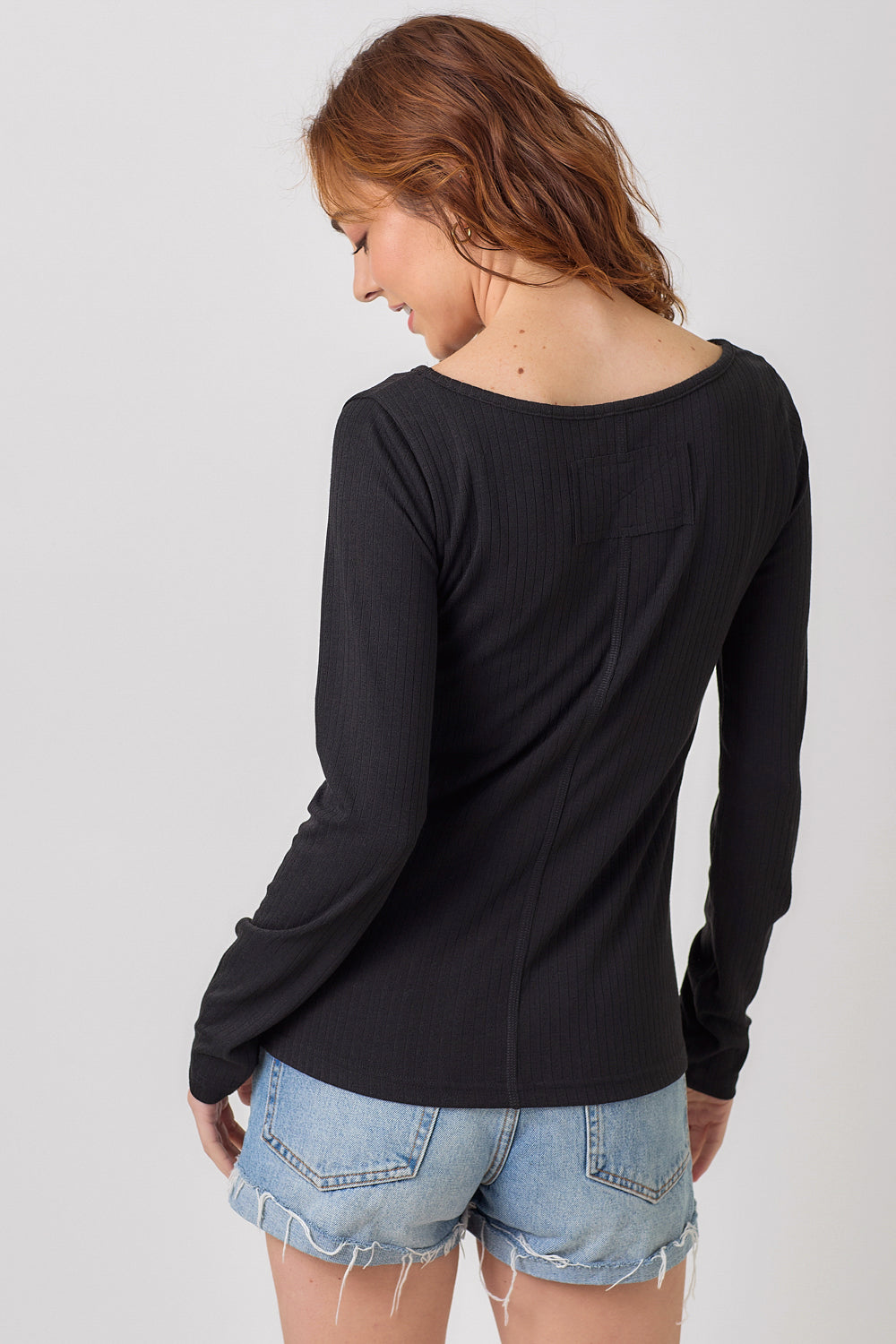 Reverse Coverstitch Top