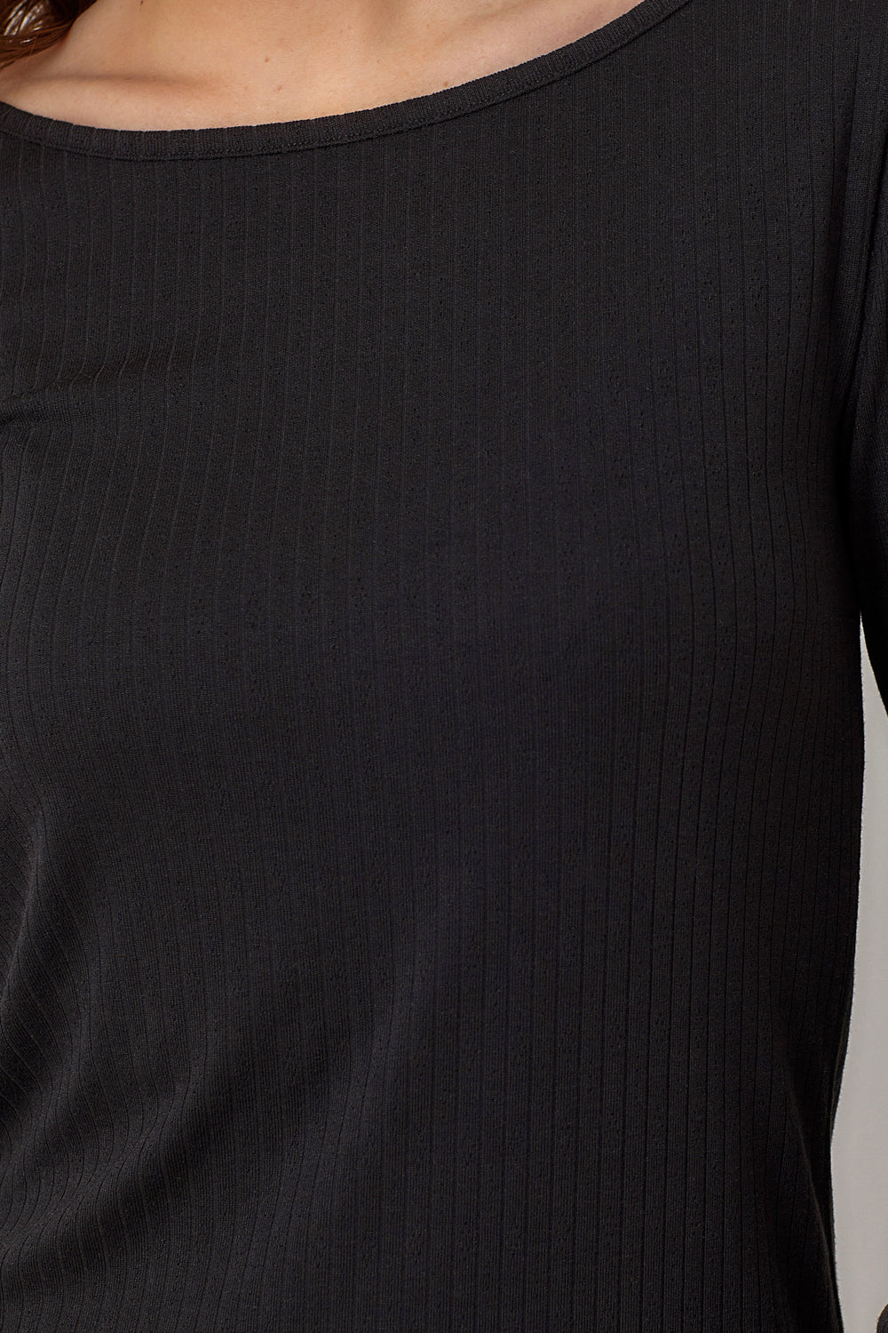 Reverse Coverstitch Top