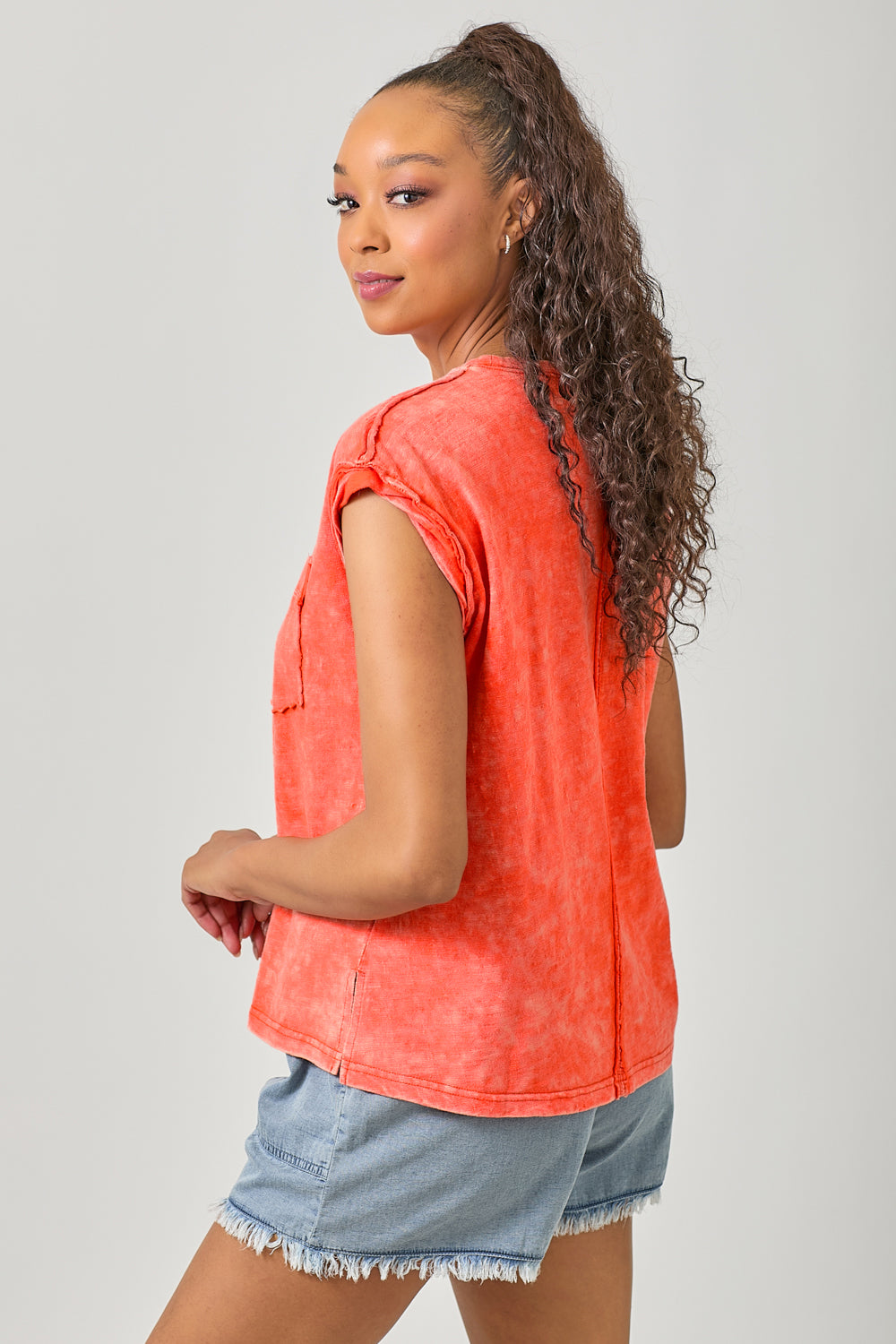 Washed Slouchy Essential Tee