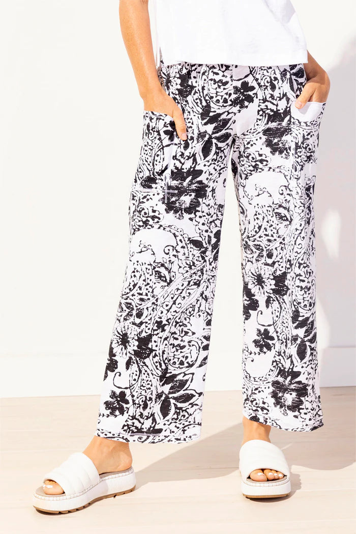 Peruvian Cotton Floral Magic Pant