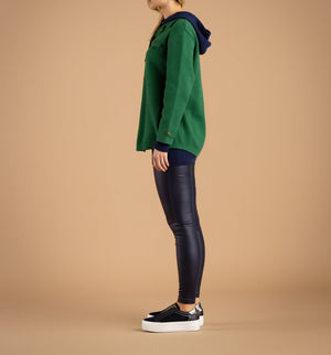 Button Down Shacket | Green