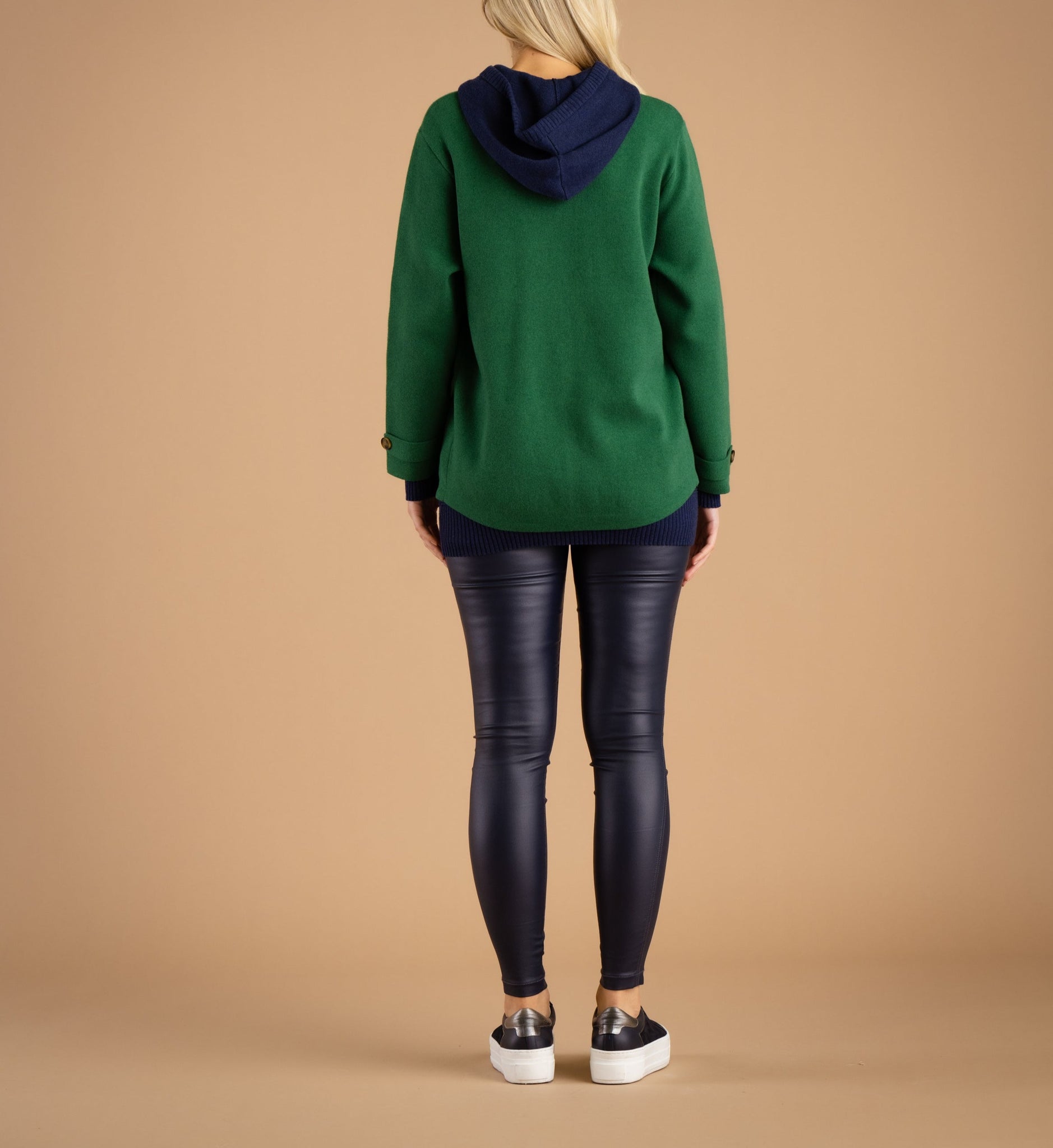 Button Down Shacket | Green