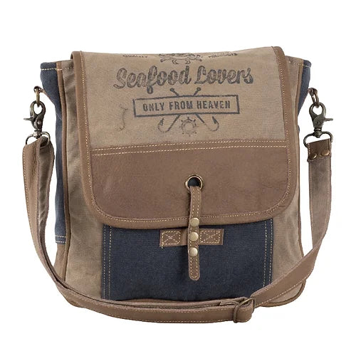  "Seafood Lovers" Crossbody Bag