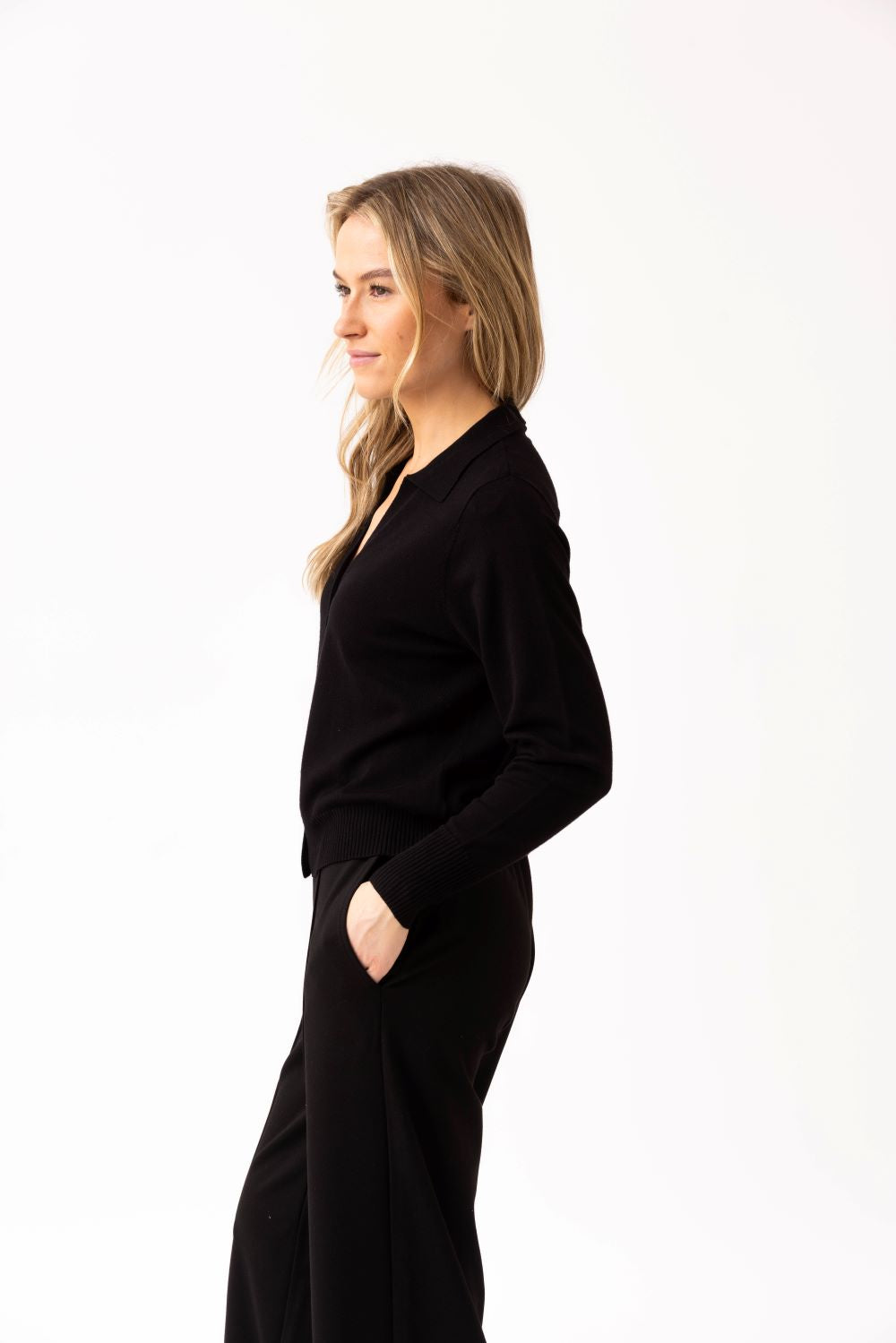 Collar Button Down Sweater