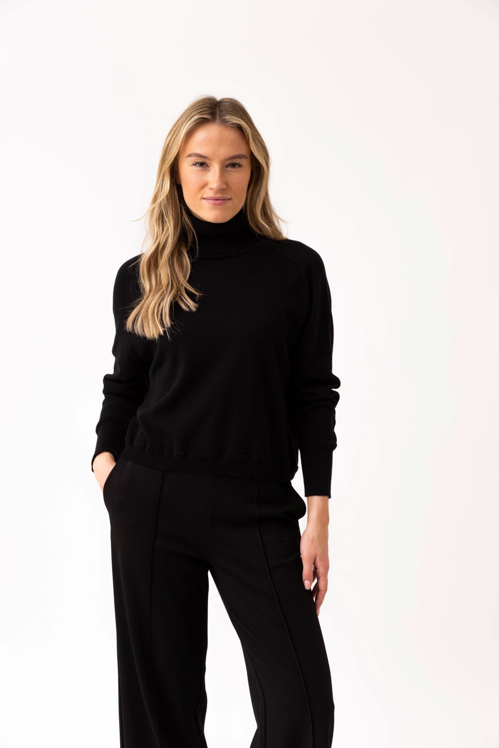 Relaxed Turtleneck Sweater