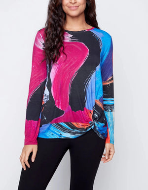 Tie Knot Tee | Just Say It Print