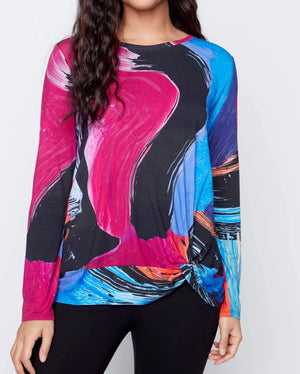 Tie Knot Tee | Just Say It Print