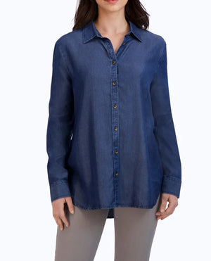 Hampton Tencel® Shirt | Navy