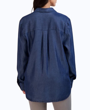 Hampton Tencel® Shirt | Navy