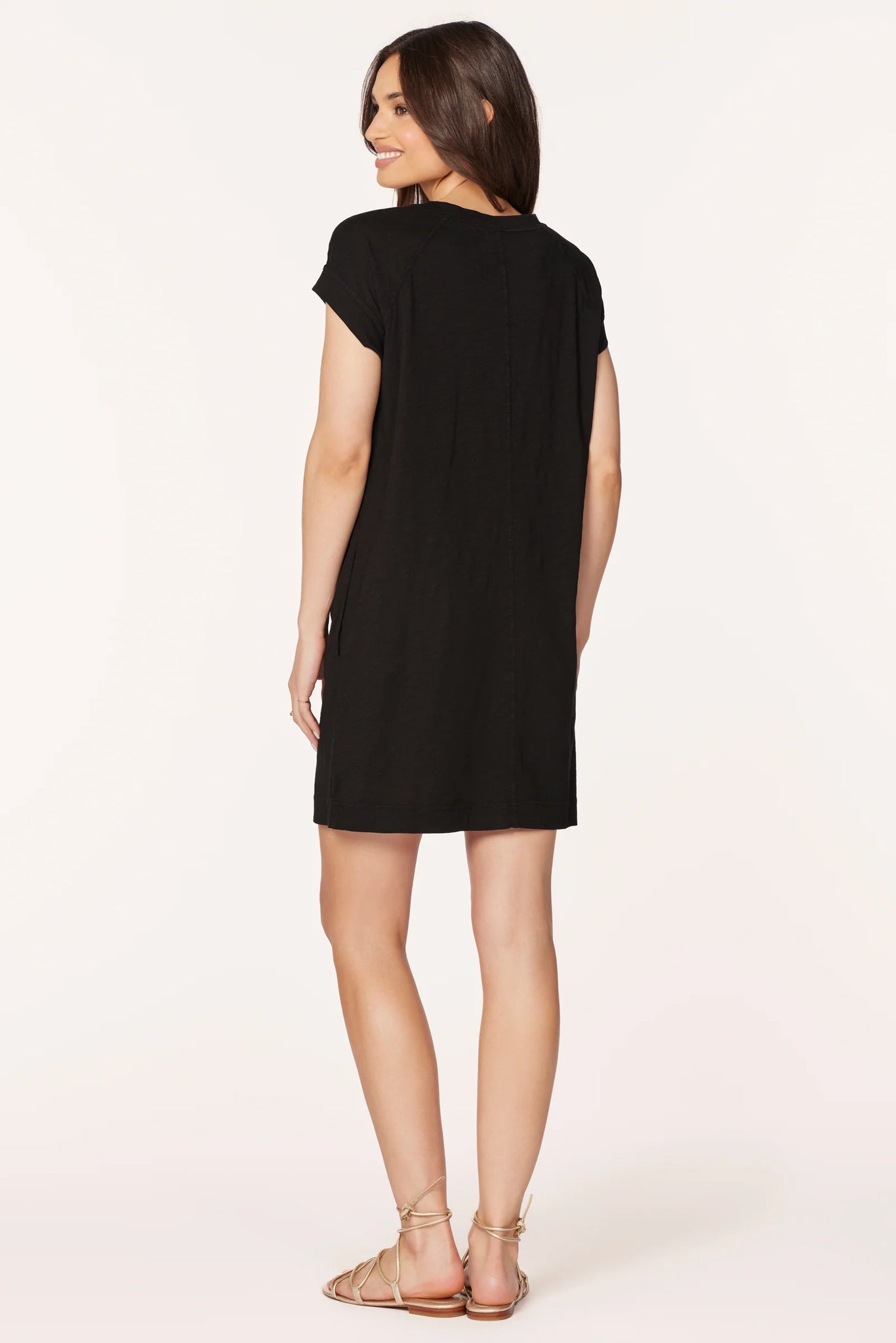 Short Sleeve Raglan Dress