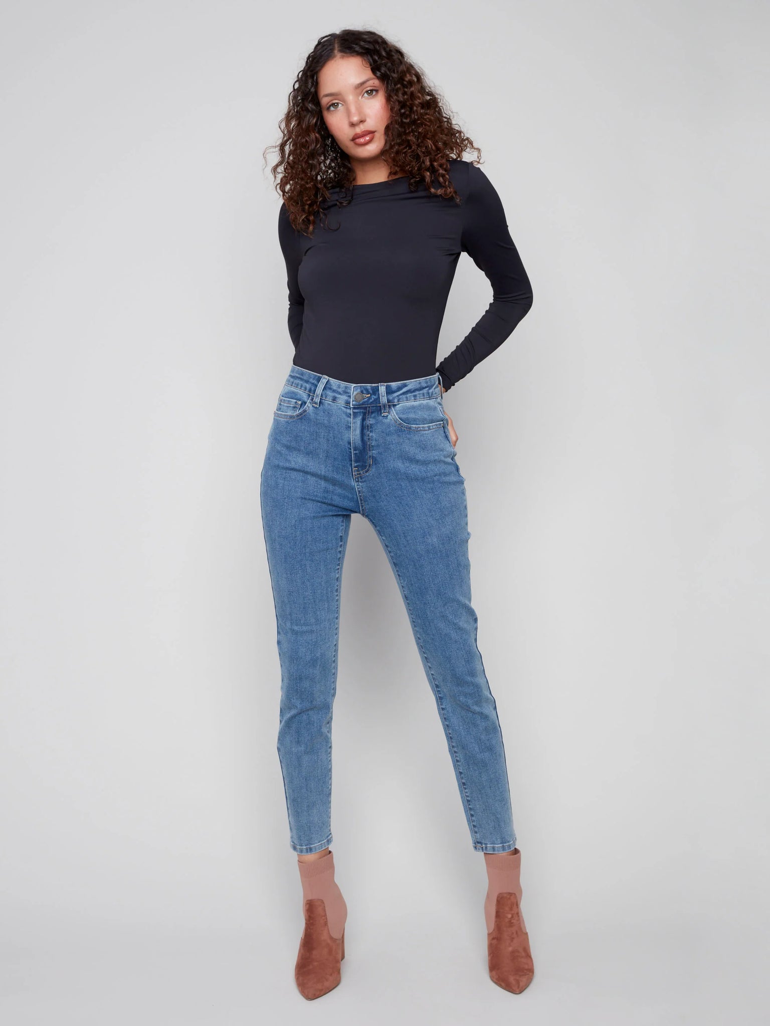 Claudia Slim Leg Jeans