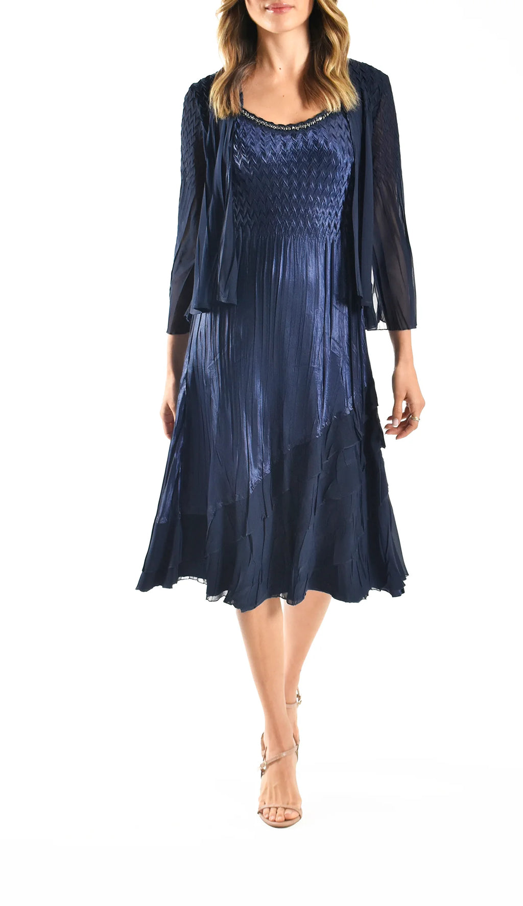 Komarov 2PC Dress/Jacket Set