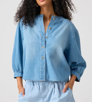 The Femme Shirt Bit Of Blue Wash