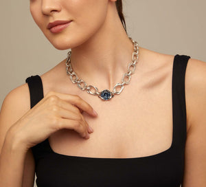 Marvelous Necklace | Blue Crystal