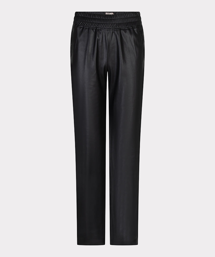Vegan Leather Jogger Trouser