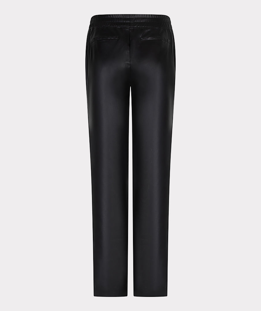 Vegan Leather Jogger Trouser