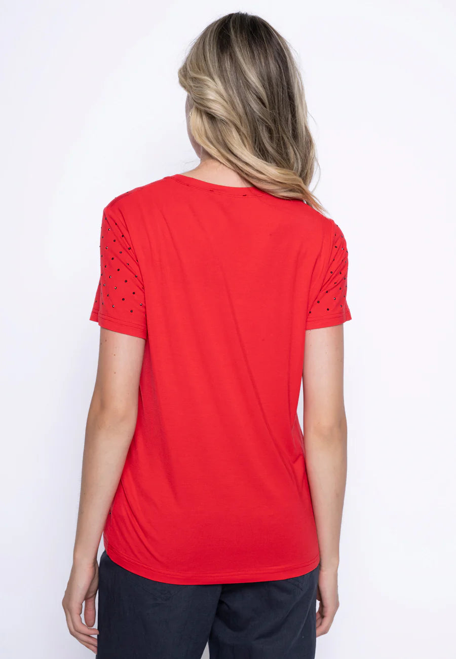 Rhinestone Tee
