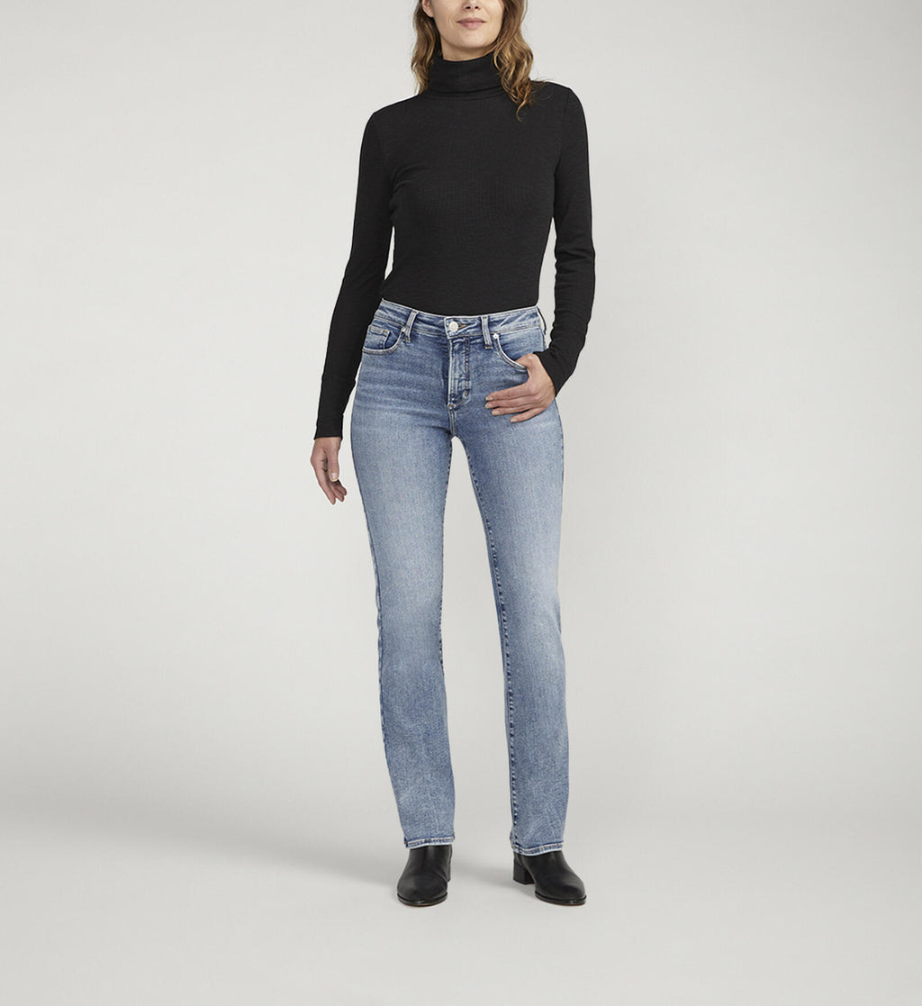 Forever Stretch High Rise Bootcut Jeans | Jet Ski