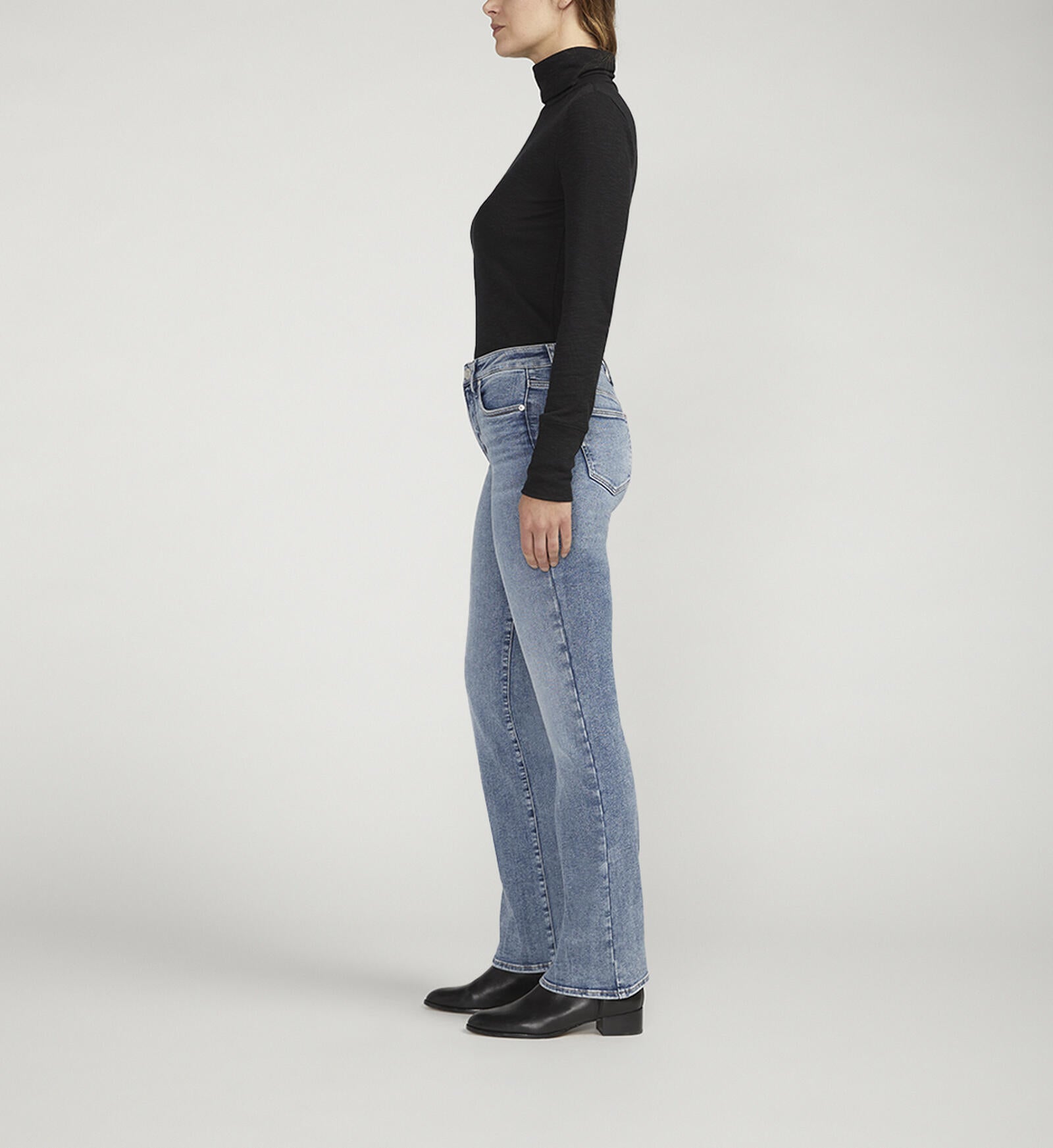 Forever Stretch High Rise Bootcut Jeans | Jet Ski