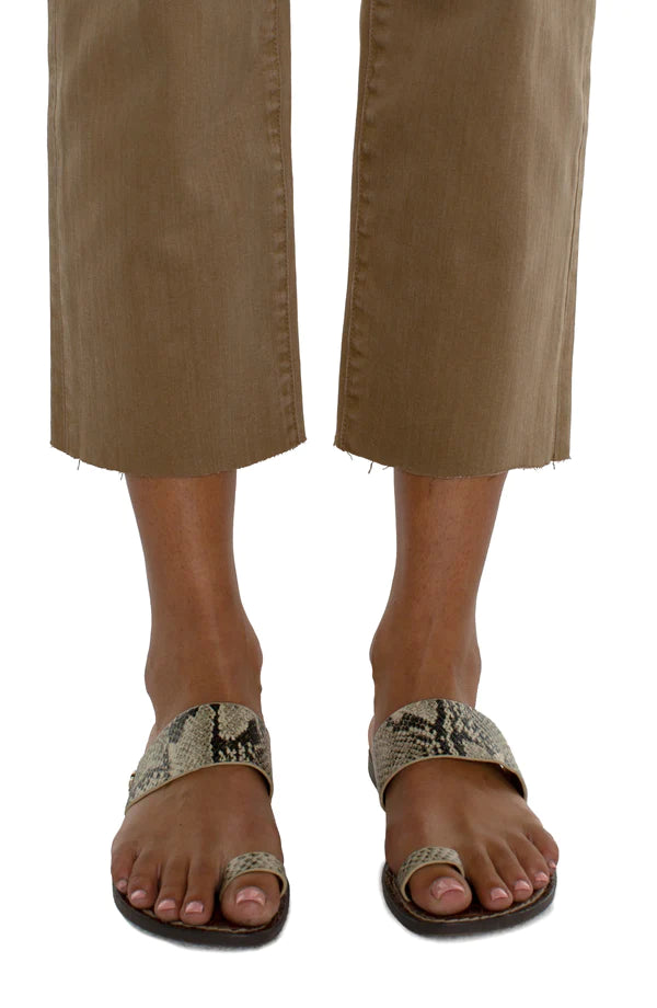 KENNEDY CROP STRAIGHT WITH CUT HEM | Flagstone