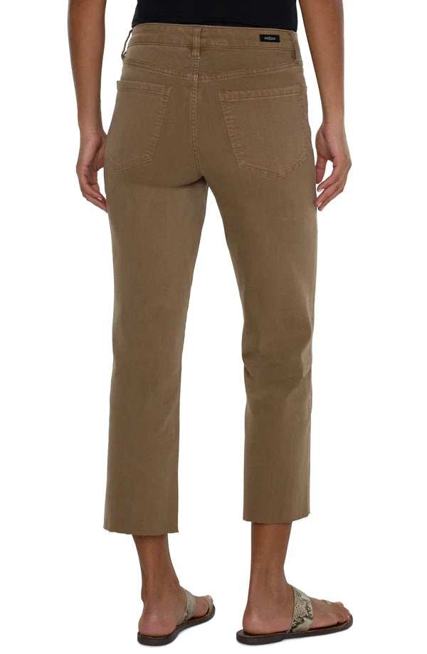 KENNEDY CROP STRAIGHT WITH CUT HEM | Flagstone