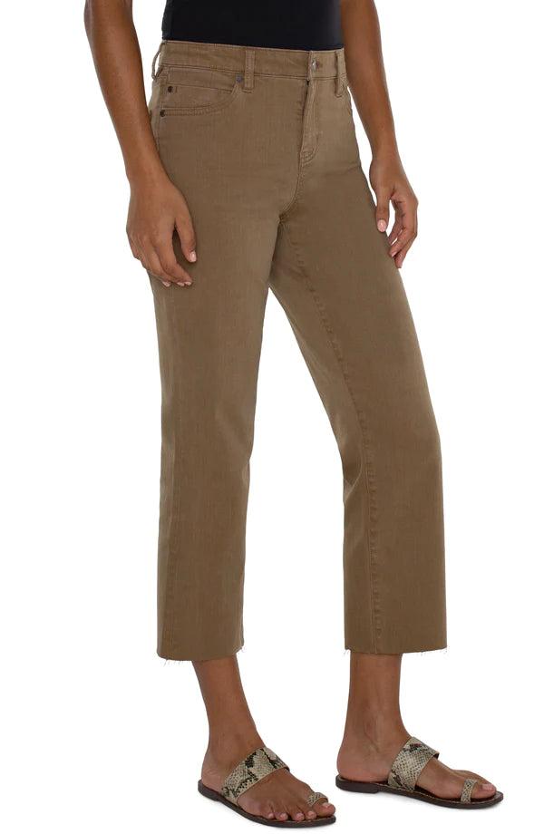 KENNEDY CROP STRAIGHT WITH CUT HEM | Flagstone