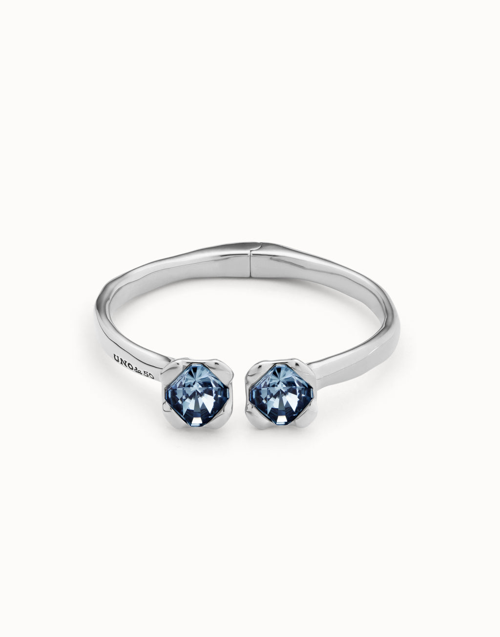 Aura Blue Bracelet | Silver - Blue Crystal