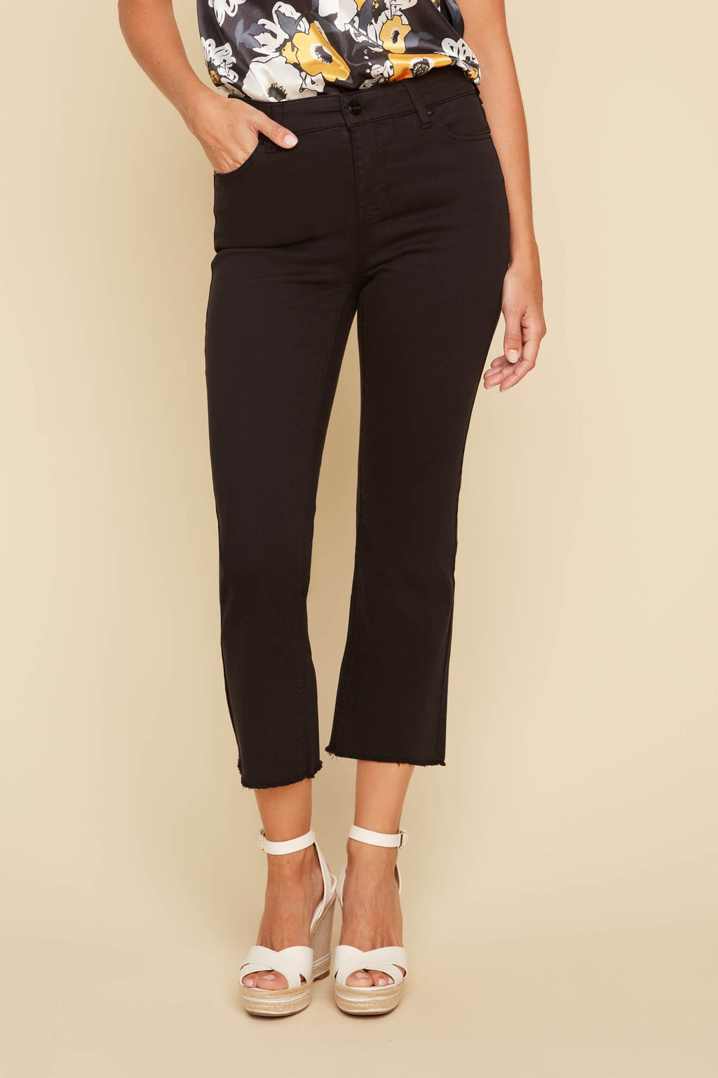 Tencel 25" Inseam Flare Jean