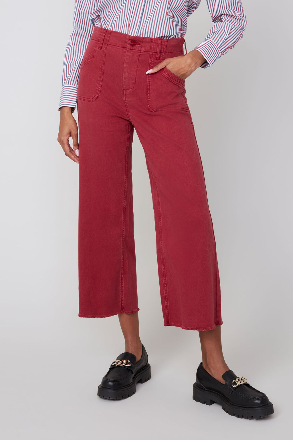 25" Inseam Wide Leg Pant