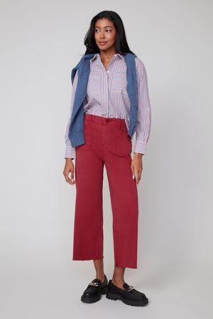 25" Inseam Wide Leg Pant
