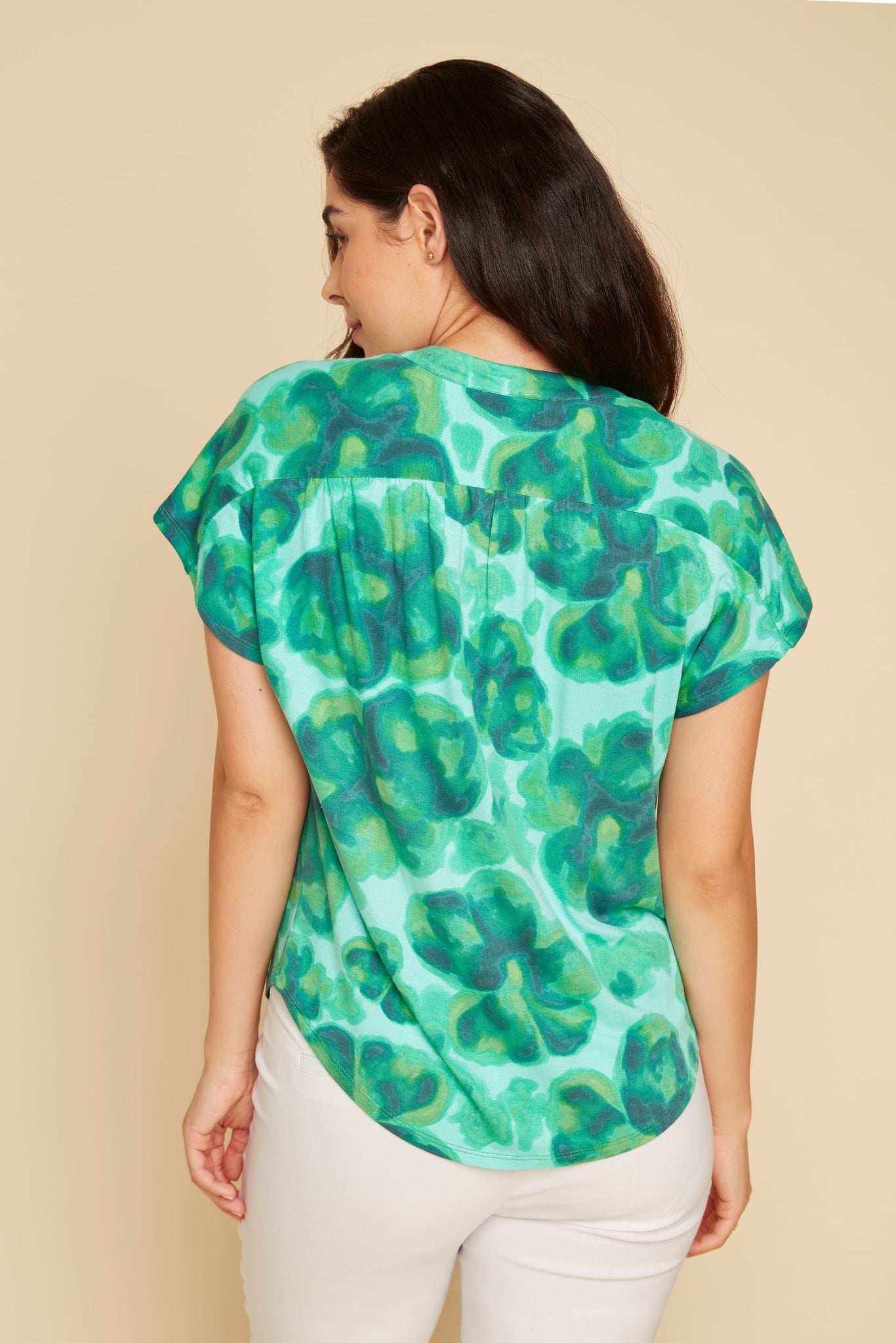 Floral Short Sleeve Top