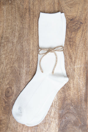 Fine Rib Socks