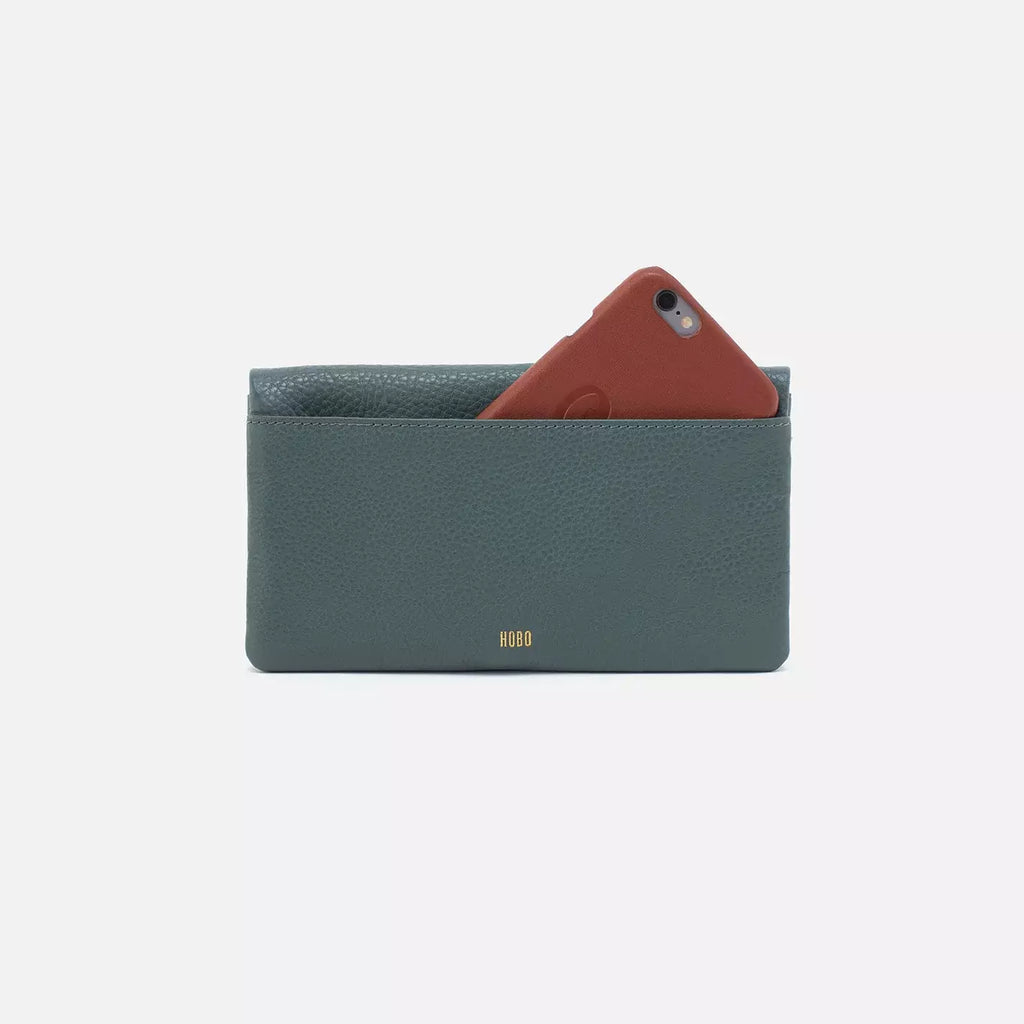 Lumen Continental Wallet | Sage Leaf