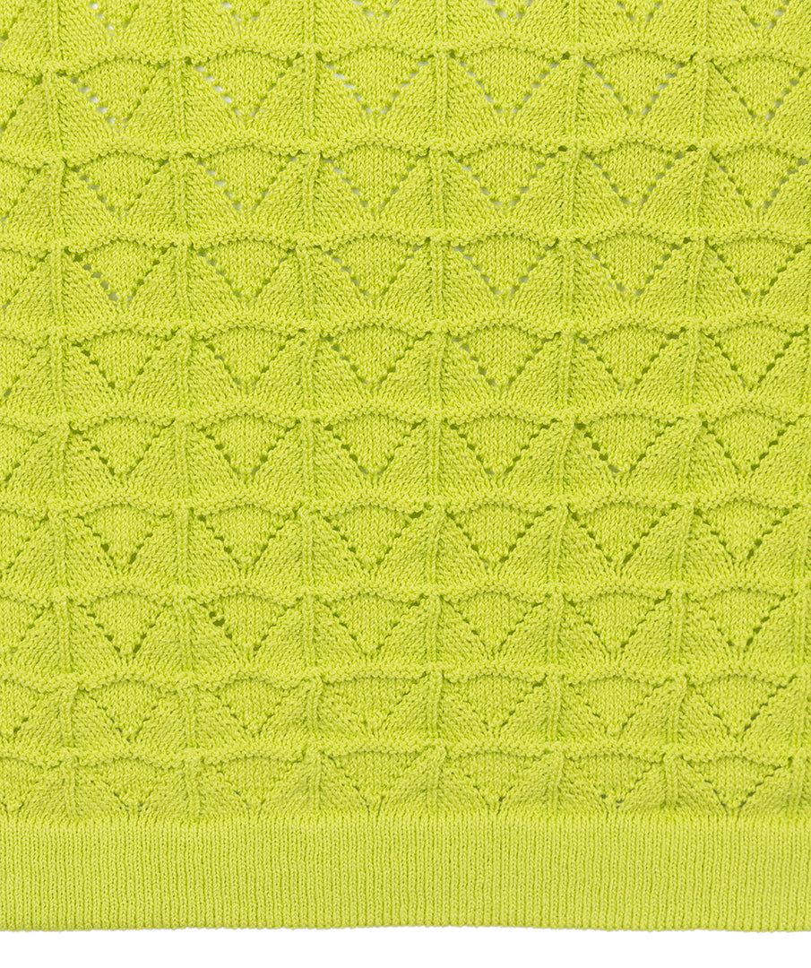 Sleeveless Crew Neck Textured Knit Top