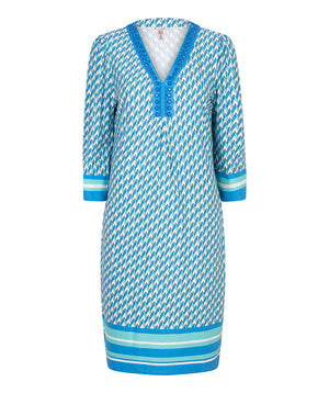 3/4 Sleeve Retro Shift Dress