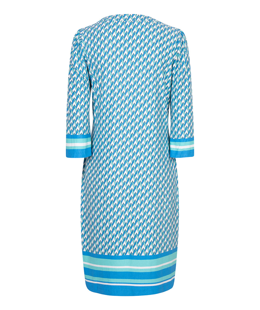 3/4 Sleeve Retro Shift Dress