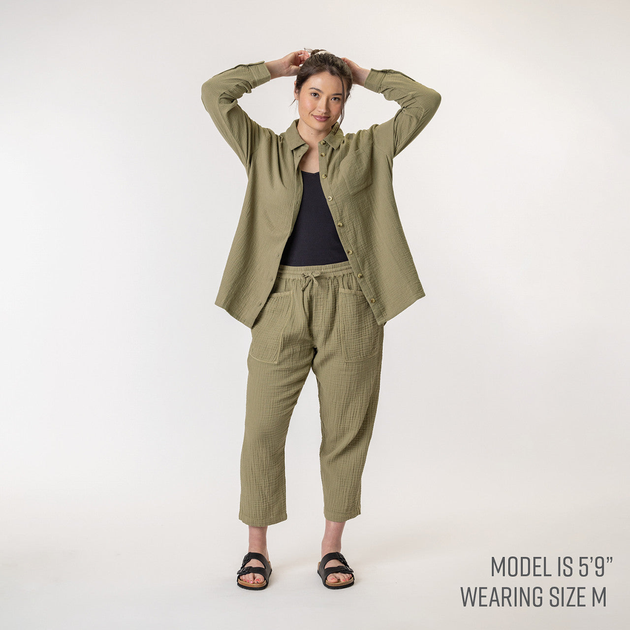 100% Organic Cotton - Harem Pant