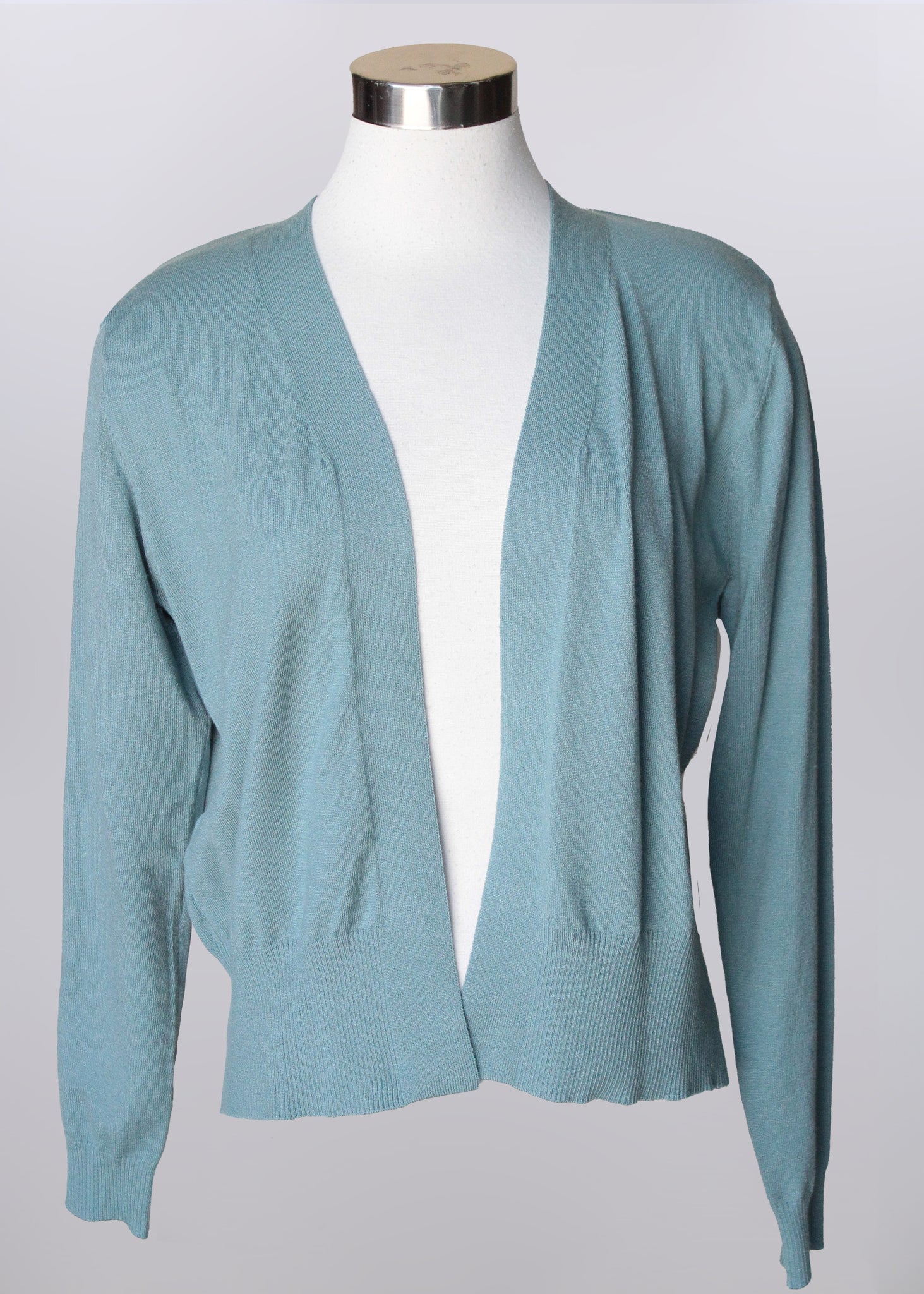 Button Back Open Cardigan