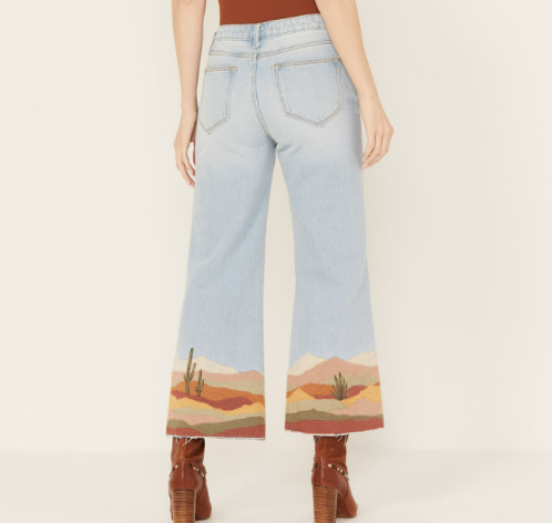 Driftwood Women's Desperado Light Wash High Rise Cropped Charlee Jeans | Light Wash