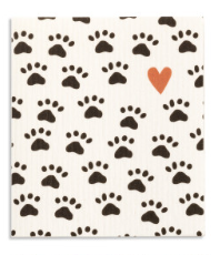 Biodegradable Dish Cloths | Paw Print